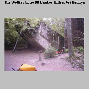 Hitlers Bunker gesprengt