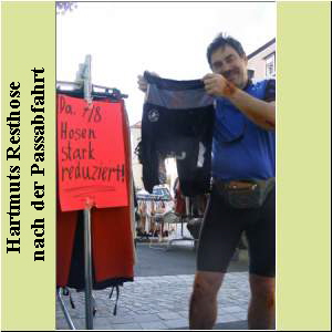 Hartmuts Resthose   nach der Passabfahrt