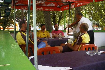 Geigenmusik in Tokaj