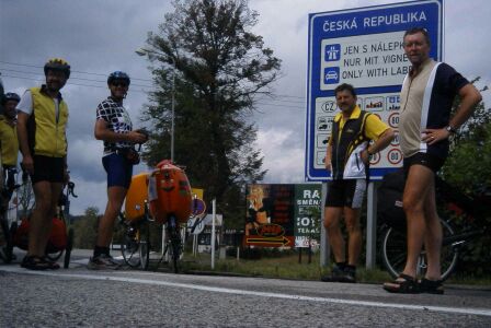 Auf dem Weg nach Krumau in Tschechien